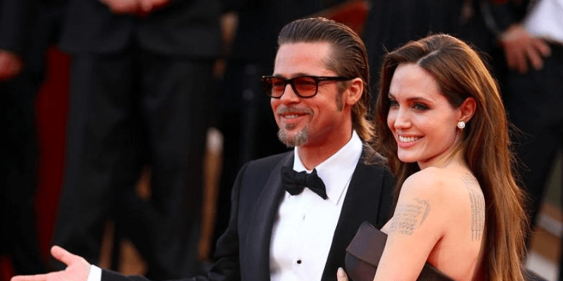 Angelina Jolie a Brad Pitt v době, kdy byli ještě spolu.