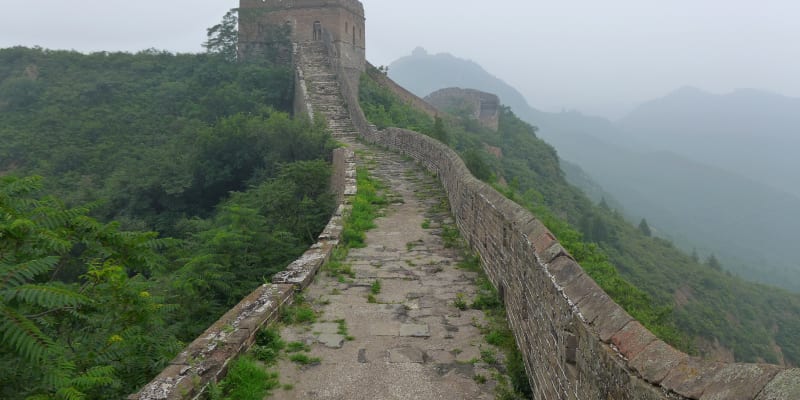 Kempování na Velké čínské zdi bylo ohromným zážitkem