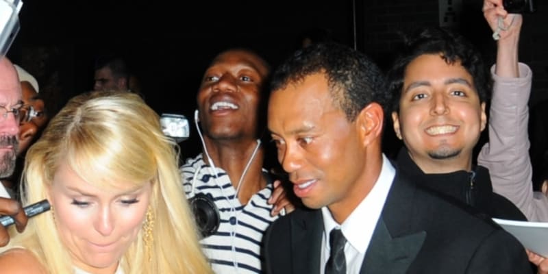 Tiger Woods a  Lindsey Vonn přestali svou lásku skrývat