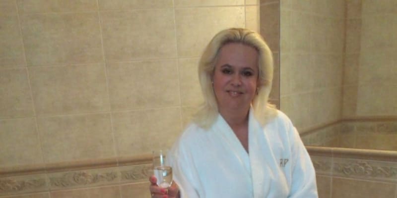Monika Štiková umí dokonale relaxovat i v koupelně