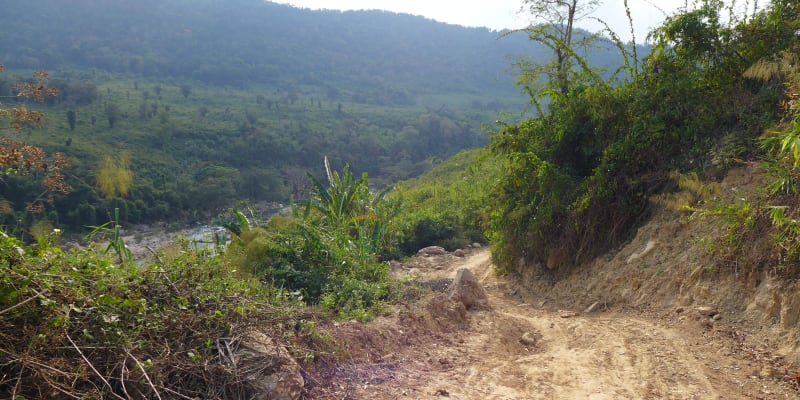 Cesta neznámo kam. Laos
