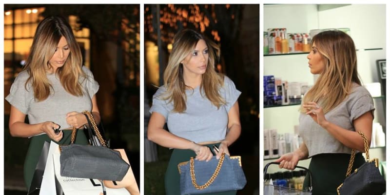 Kim Kardashian si potrpí na kabelky