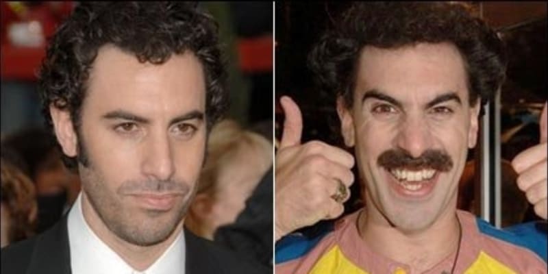 Sacha Baron Cohen jako Borat