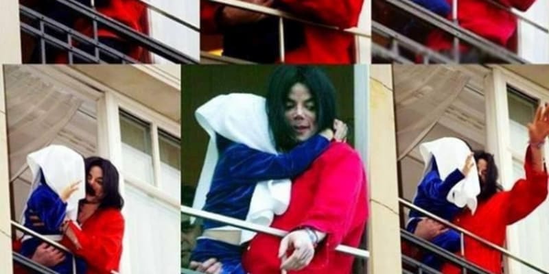 Michael Jackson a jeho nejmladší syn „Blanket“