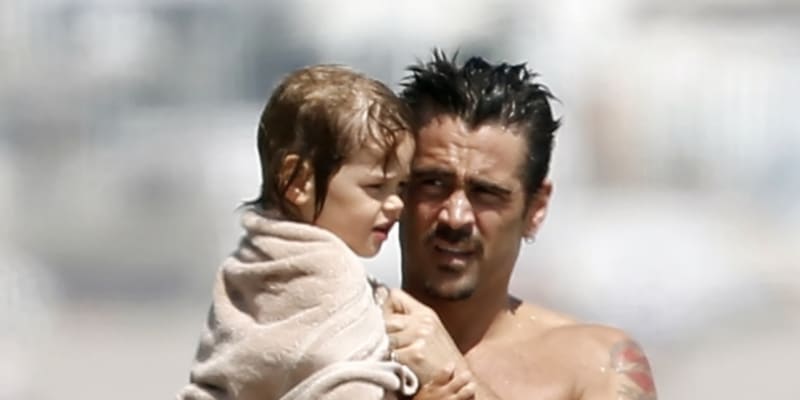 Colin Farrell s mladším synem Henrym
