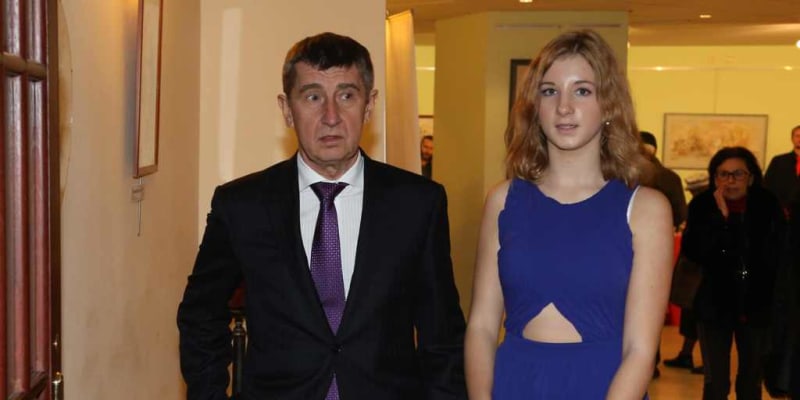Andrej Babiš a jeho dcera Vivien