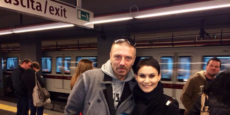 Tomáš se s Vlaďkou přepravovali v Římě zásadně metrem