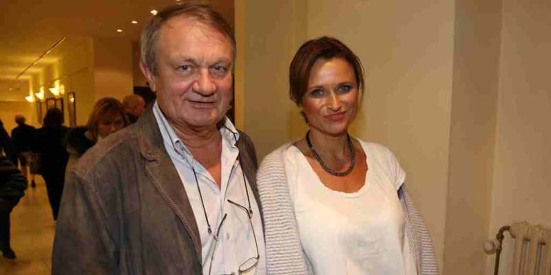 Režisér Jiří Adamec a jeho manželka Jana