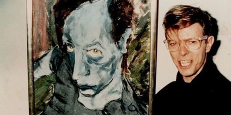 David Bowie a jeho malby perfektně poukazují na jeho charakter.