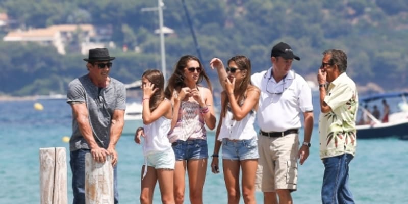Sylvester Stallone se svými dcerami