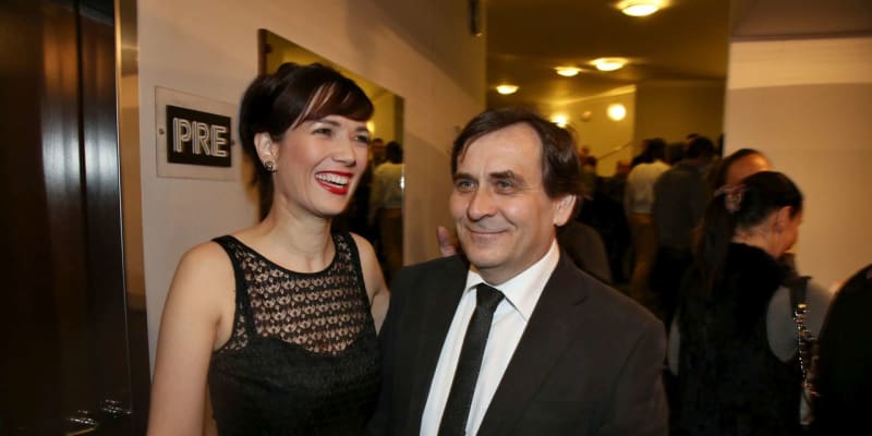 Tereza Kostková s partnerem Petrem Kracíkem