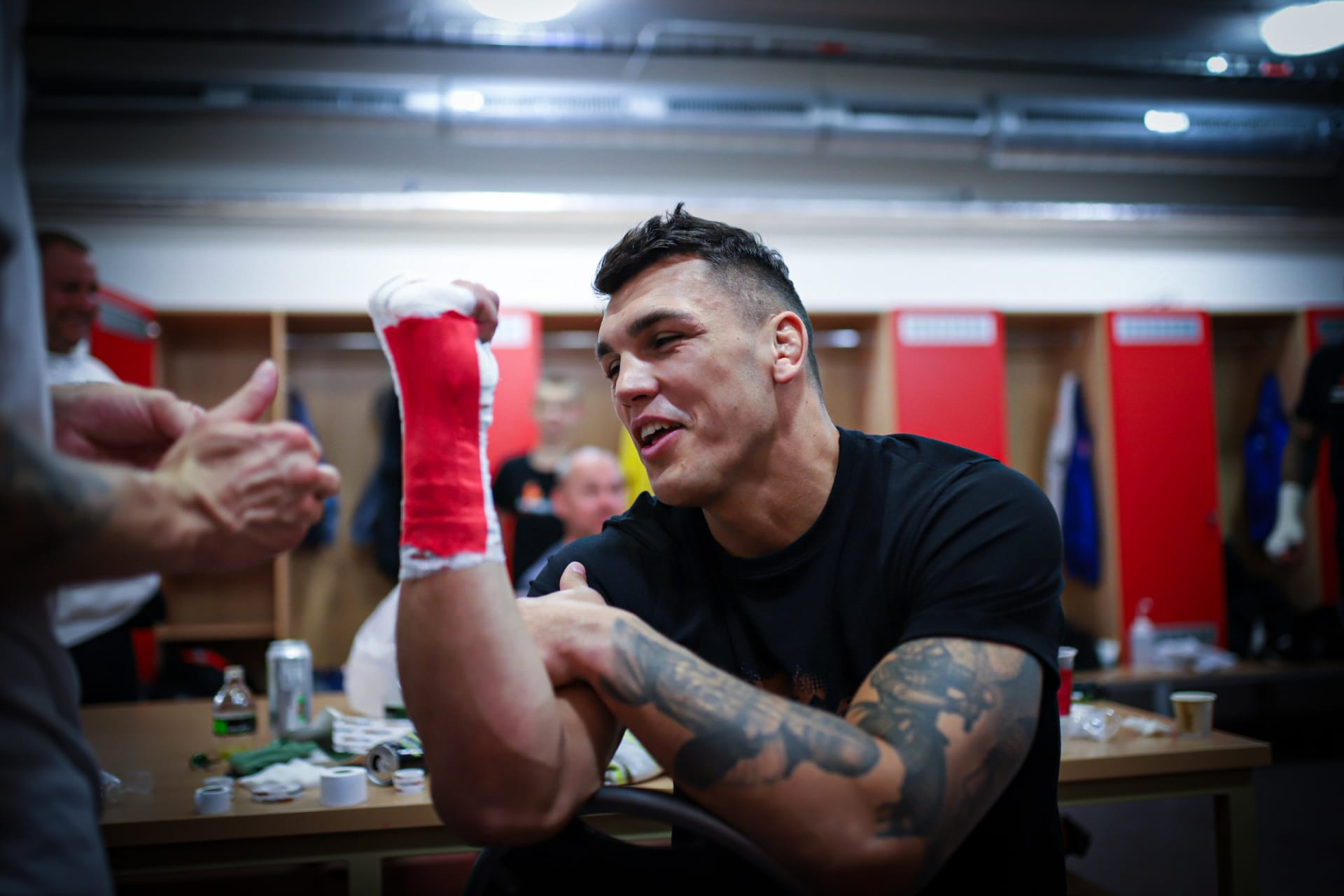 Boxerská bitva Vasil Ducár vs. Viktor Trush na turnaji The Ring