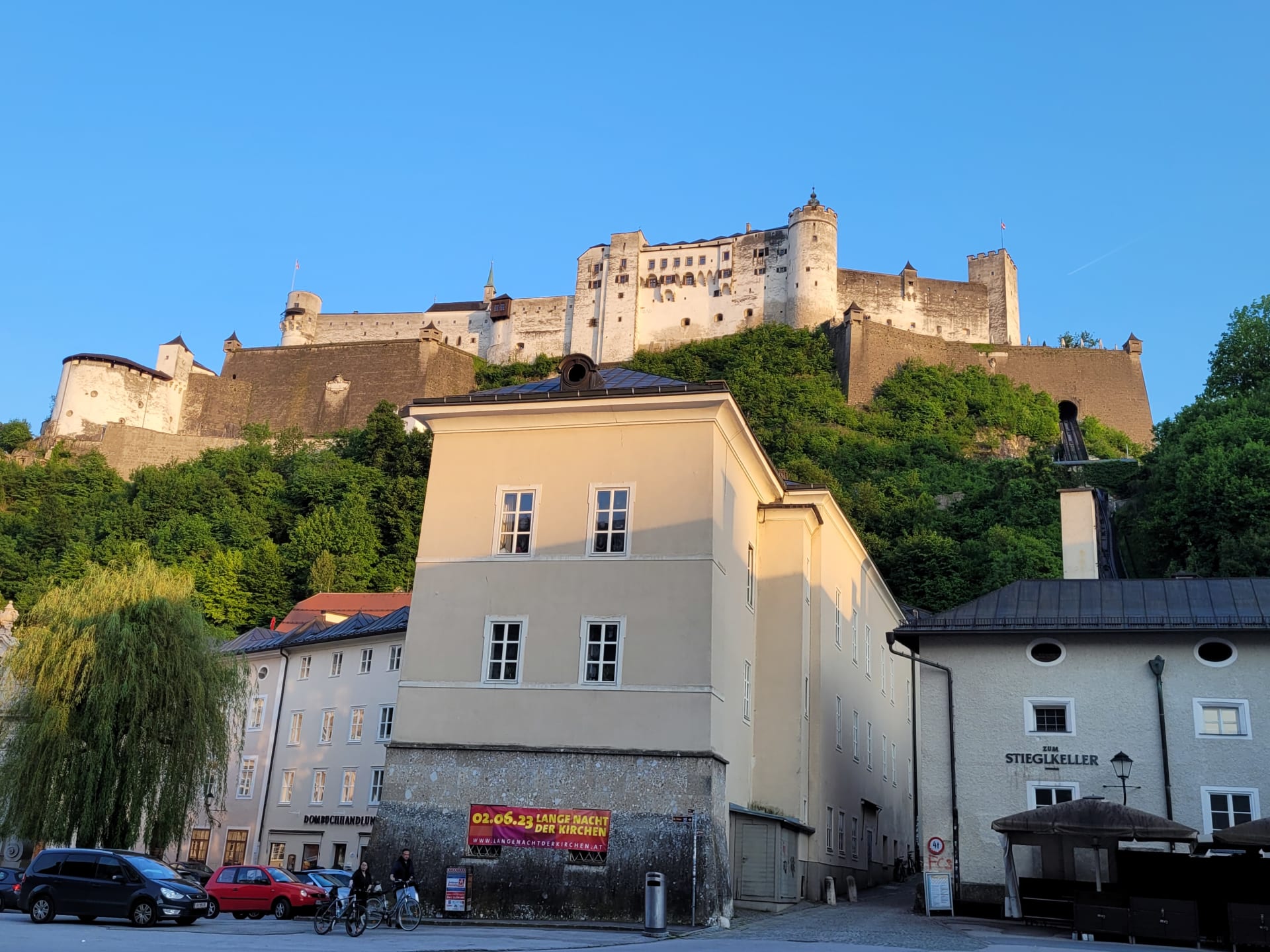Hrad Hohensalzburg je zároveň největší zcela zachovanou pevností ve střední Evropě.