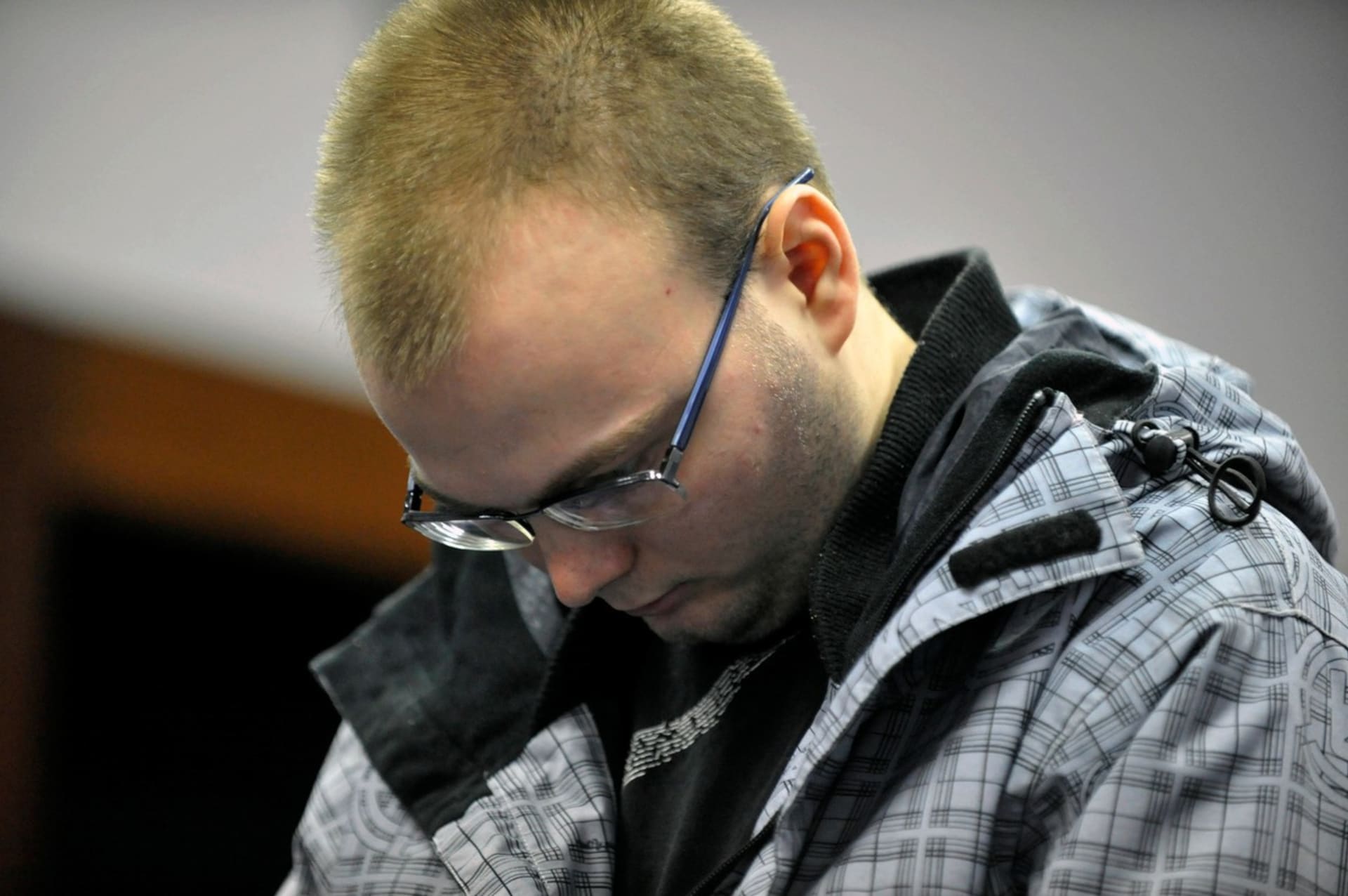 Za vraždu milenky dostal Lukáš Kopecký výjimečný trest, za mřížemi stráví 25 let. (25. 11. 2011)