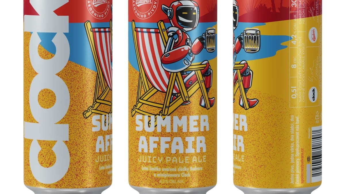 Letní pivo s příznačným názvem Summer Affair