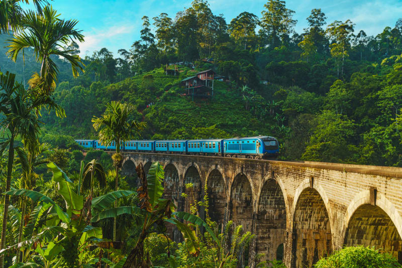 Cestování vlakem ke Srí Lance jednoduše patří. 
