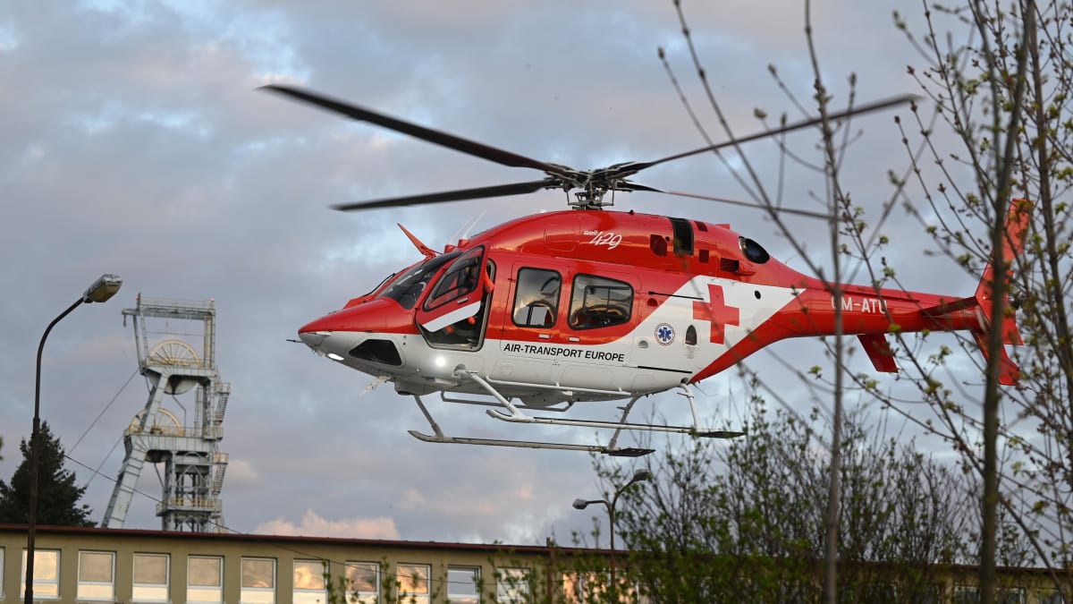 Vrtulník záchranné služby (Ilustrační foto)