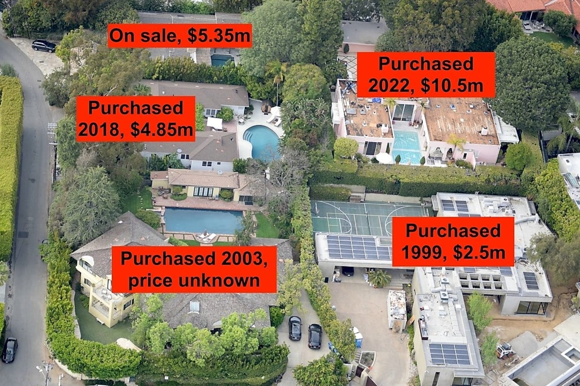 Leonardo diCaprio není žádný troškař! Má luxusní sídlo v Hollywoodu se čtyřmi domy. A možná se ještě rozroste o pátý
