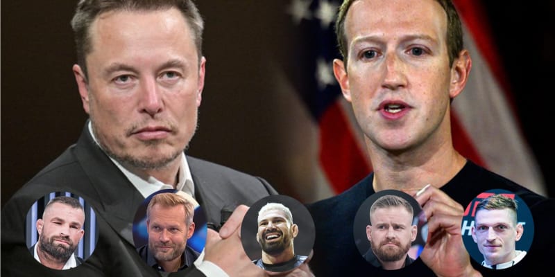 Co na případný MMA souboj Zuckerberg vs. Musk říkají osobnosti tuzemského MMA?