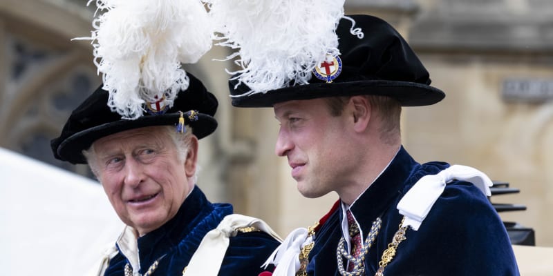 Princi Williamovi popřál k narozeninám samozřejmě jeho otec král Karel III.