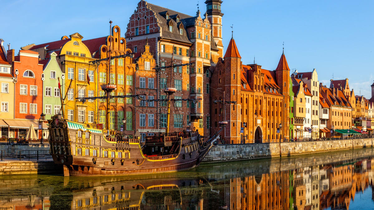 Přístavní město Gdaňsk patří mezi perly evropského kulturního dědictví.