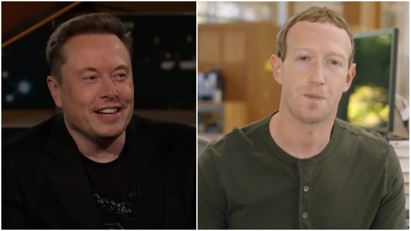 Elon Musk vs. Mark Zuckerberg.