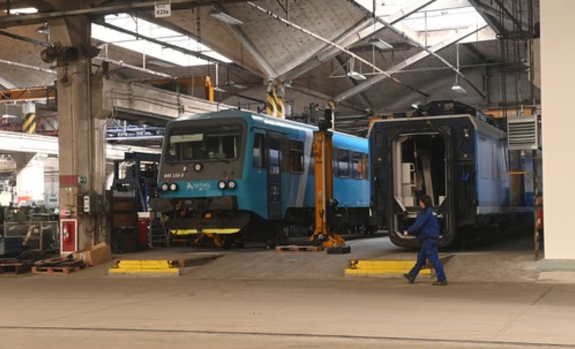 Zakázka zahrnuje modernizaci a údržbu nejméně 280 lokomotiv pro Egyptské státní dráhy ENR. (Ilustrační foto)