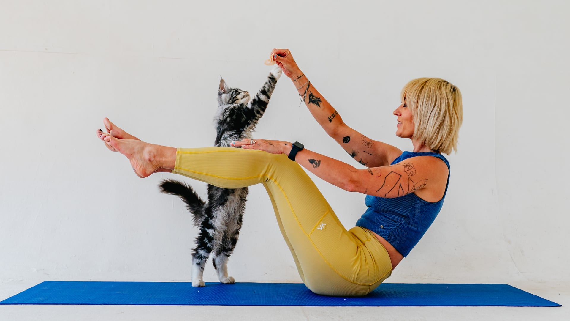 Zacvičte si jógu s vaším pejskem či kočkou.