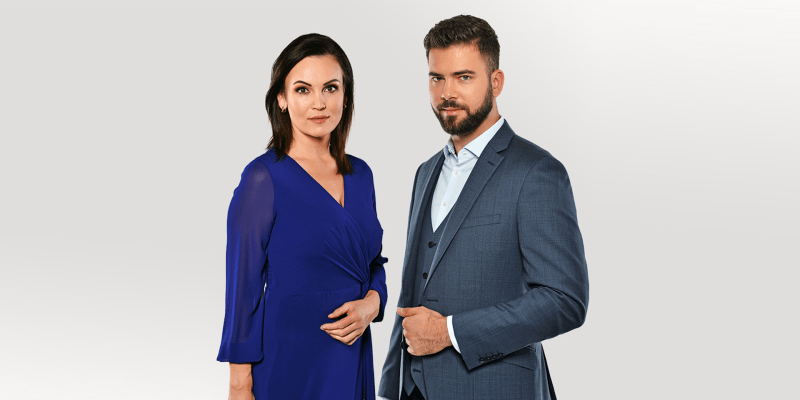 Diváky pořadu Nový den na CNN Prima NEWS bude v létě provázet nová moderátorská dvojice: Daniela Révai a Jiří Šlégl.