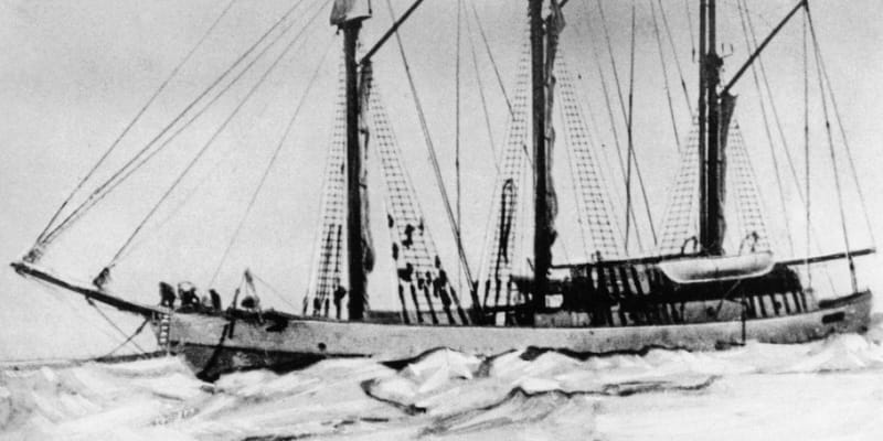 Amundsenova Maud ve celé kráse