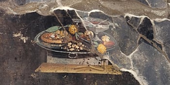 Jedli pizzu už ve starodávných Pompejích? Archeologové našli fresku, která to má dokazovat