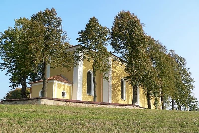 Kostel sv. Mikuláše v Lísku na Vysočině