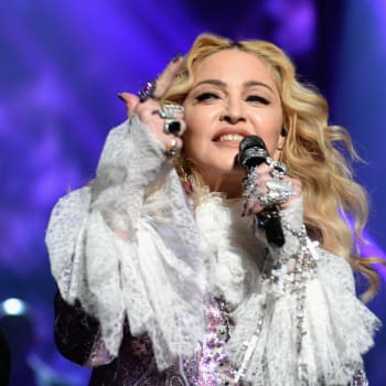 Madonna na vystoupení v roce 2016