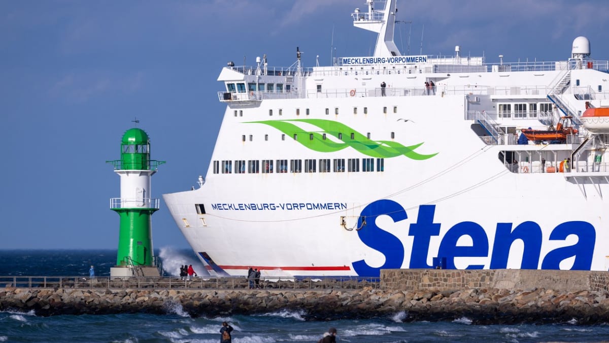 Loď trajektové společnosti Stena Line, na jejíž palubě k tragédii došlo.