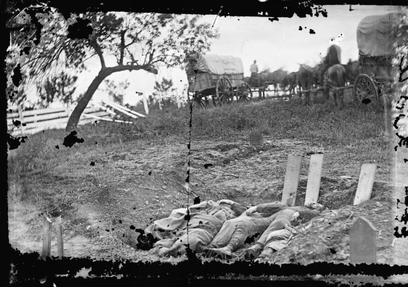 Hroby vojáků Konfederace