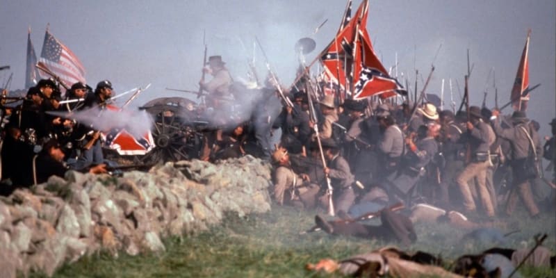 Bitva u Gettysburgu se v roce 1993 dočkala filmového zpracování