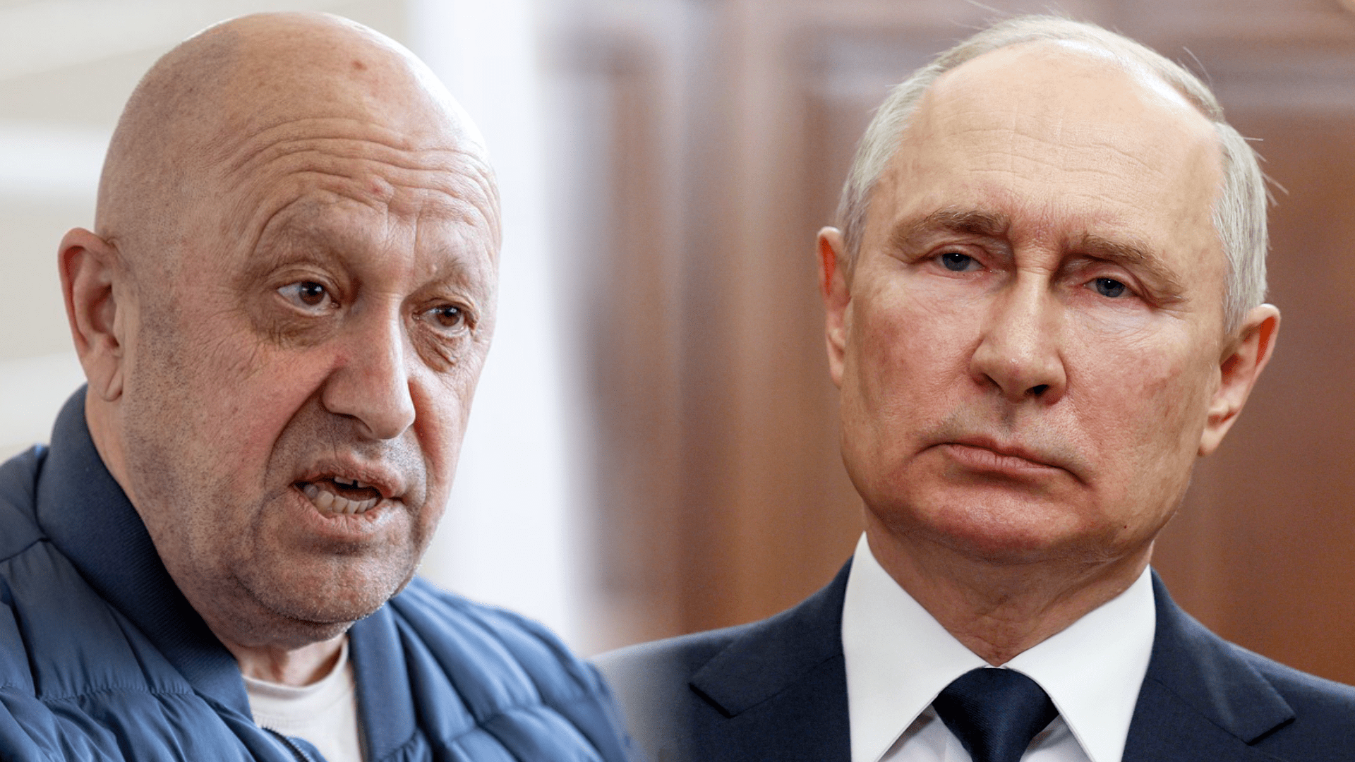 Jevgenij Prigožin a Vladimir Putin