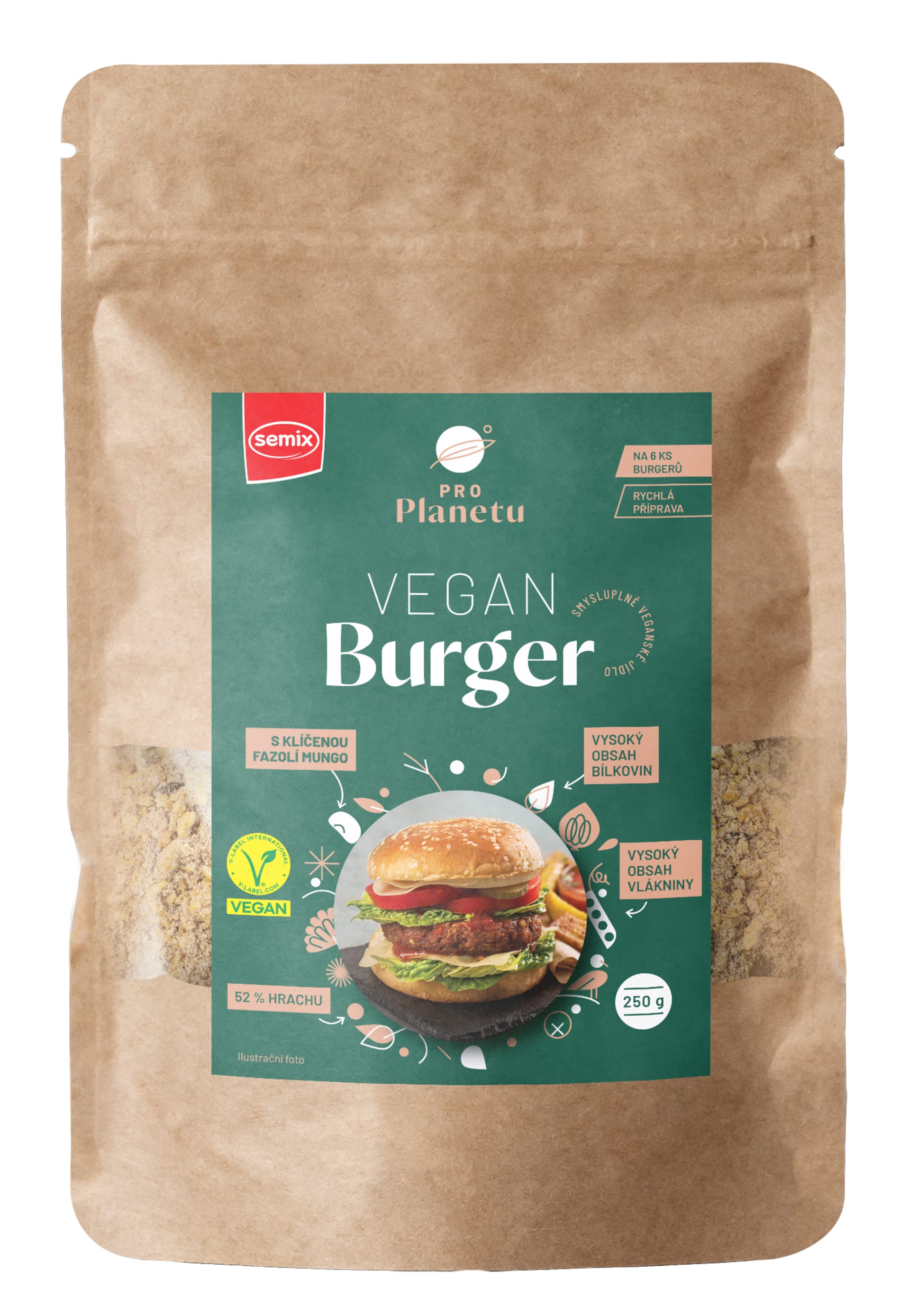 Veganský burger, který nezapomeňte vzít na grilovačku