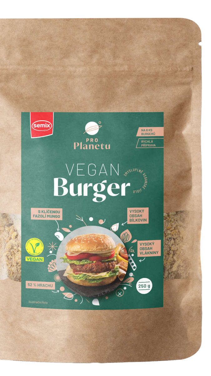 Veganský burger, který nezapomeňte vzít na grilovačku