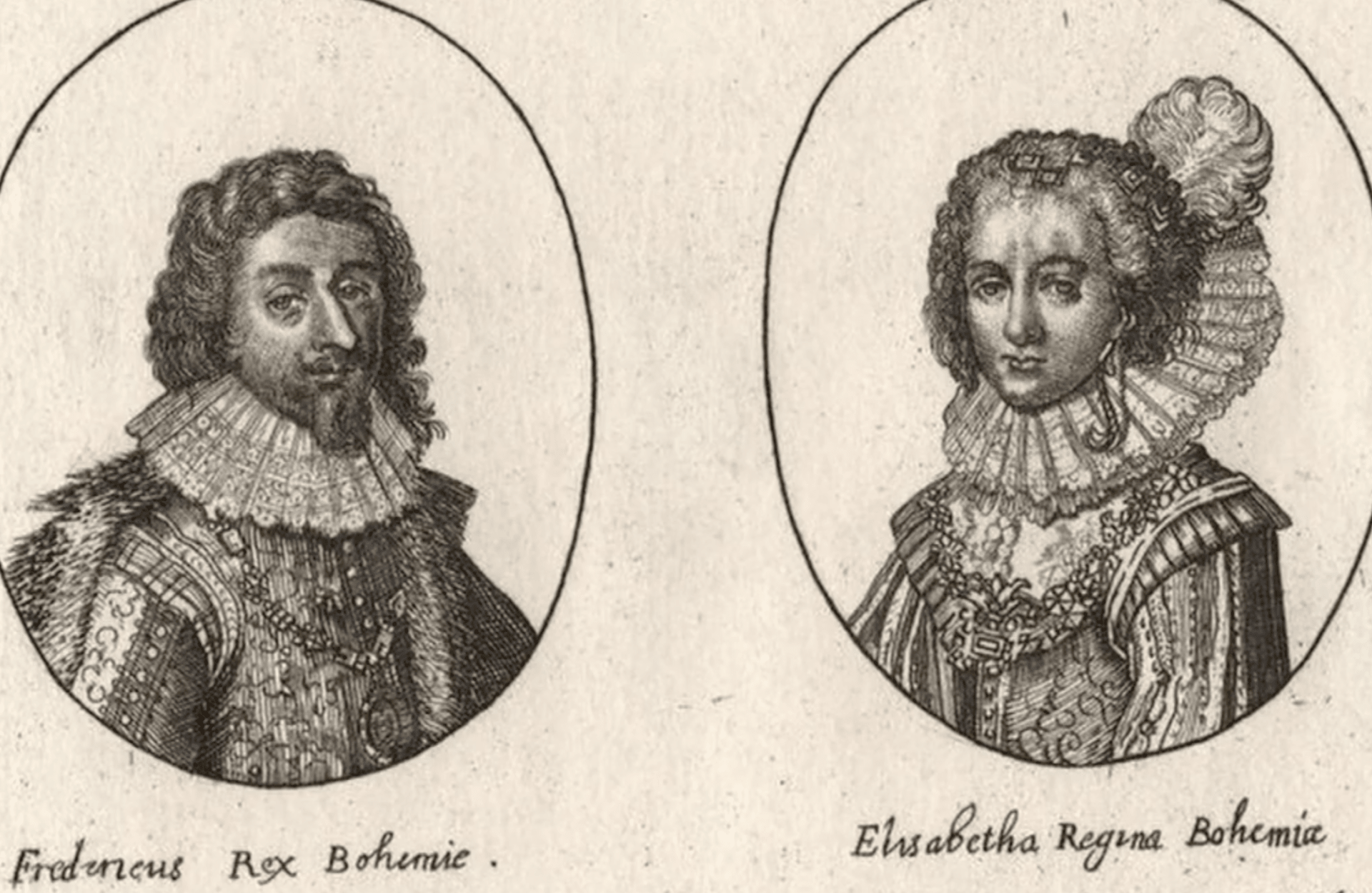 Fridrich Falcký, zimní král a jeho britská manželka, tudíž jsme krátce měli i britskou královnu