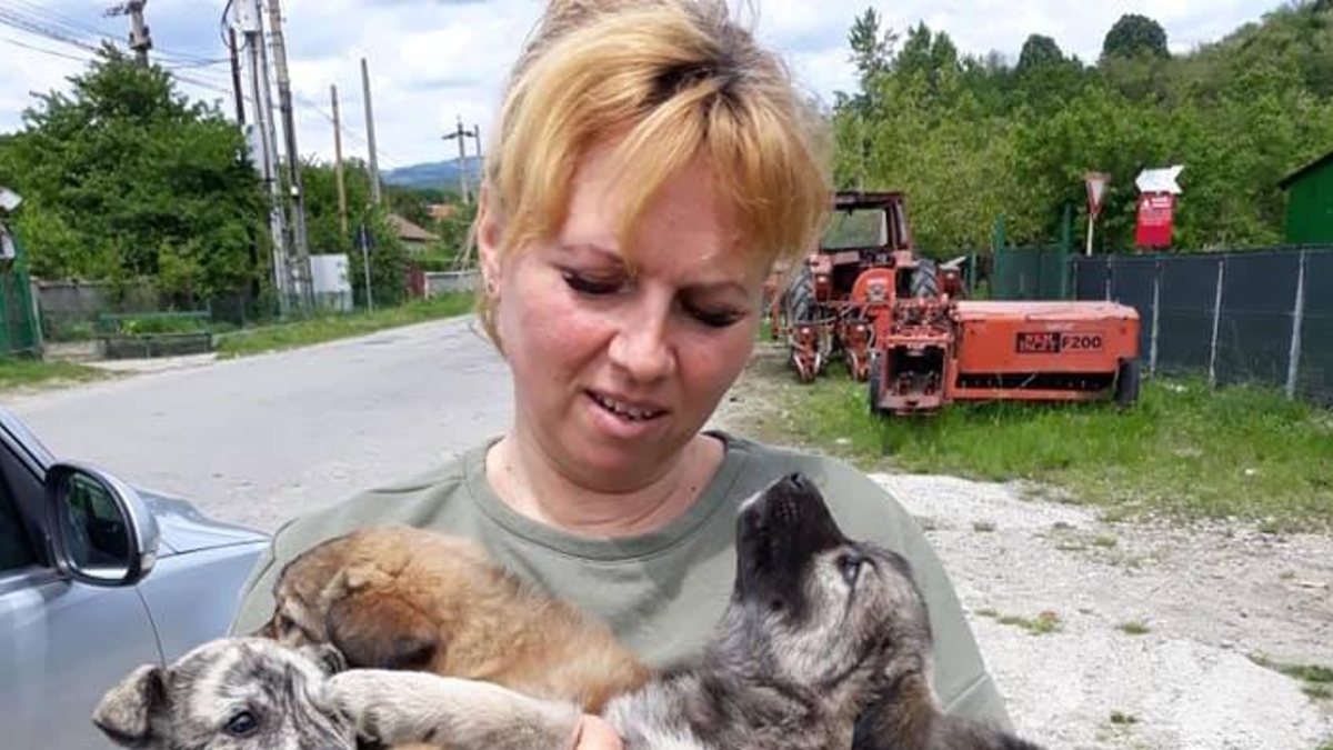 Claudia Gereaová je rumunský psí anděl.