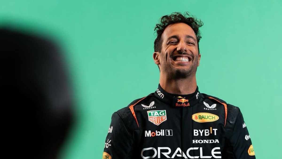 Daniel Ricciardo slaví návrat do Formule 1