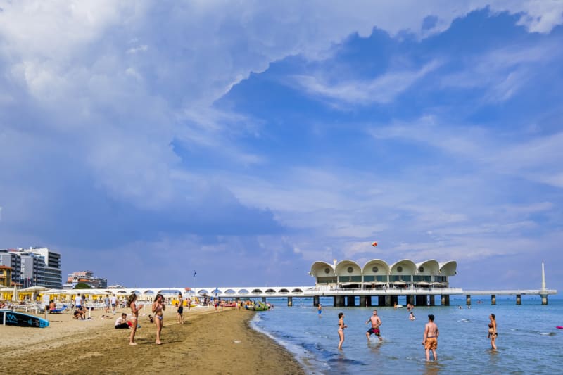 Také Lignano nabízí vybavenou pláž se zázemím a spoustou dalšího vyžití.