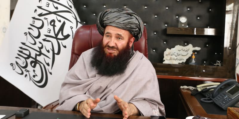Tálibán – jeden z vůdců Mevlevi Mohammed Ishaq Akhundzade