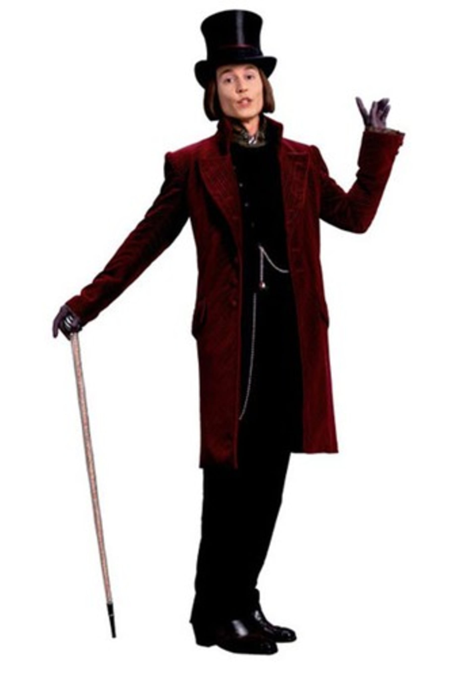 Johnny Depp byl v roli Willyho Wonky skvostný. 
