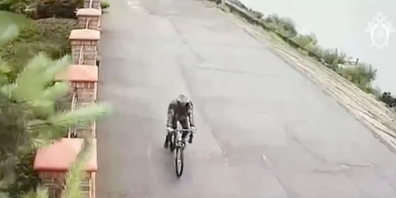Domnělý vrah Ržického sledoval na kole.