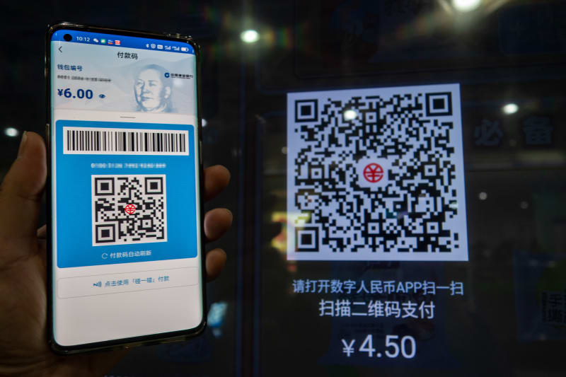 Platební karty? V Číně dávají přednost QR kódu.