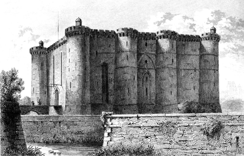 Pevnost Bastila byla mnohem větší než třeba londýnský Tower