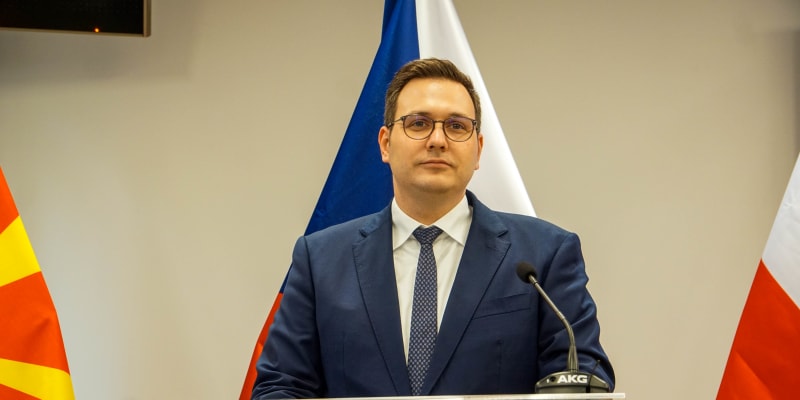 Ministr zahraničí Jan Lipavský (Piráti)