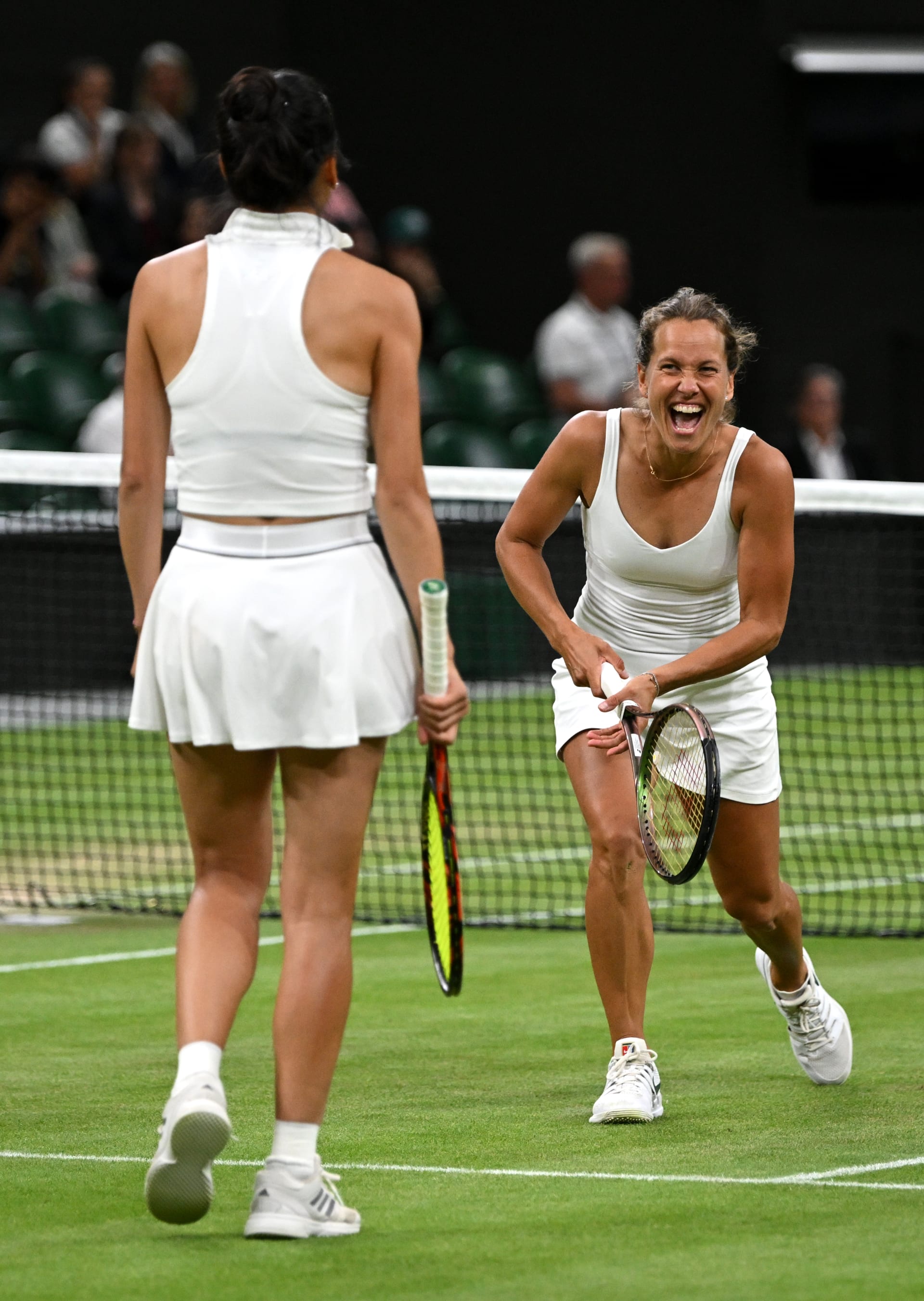 Barbora Strýcová se Šu-wej vyhrály finále čtyřhry ve Wimbledonu.